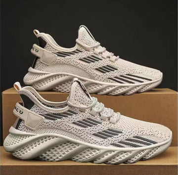 New Breathable Men's Trendy and Versatile Thick Soled Non slip Sports Casual Shoes