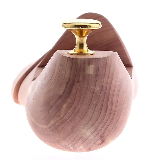 Twin Tube Red Cedar Wood Adjustable Shoe Shaper Men's Shoe Tree