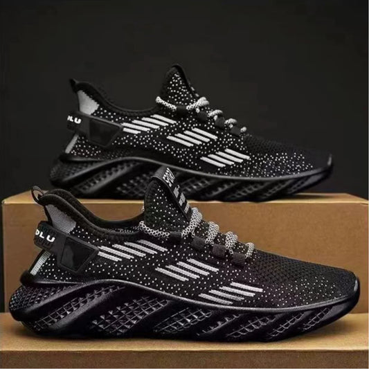 New Breathable Men's Trendy and Versatile Thick Soled Non slip Sports Casual Shoes