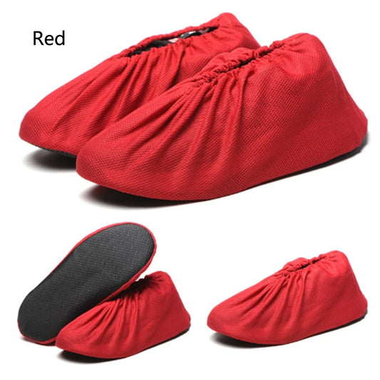 Household Non-slip Shoe Covers for Shoes Dust Proof Reusable Rain Boots Cover Men Women Indoor Washable Overshoes Accessories