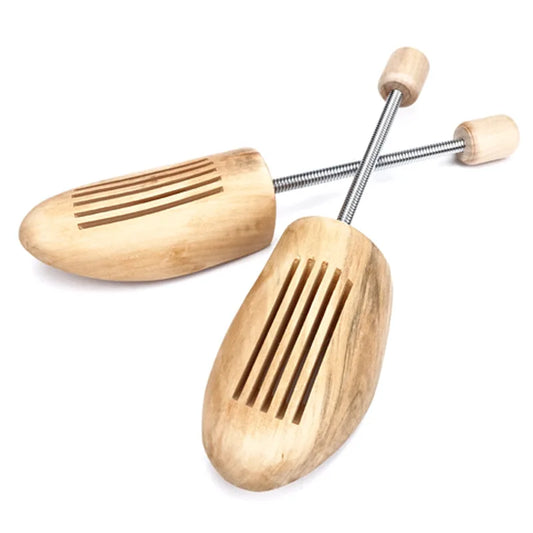 2Pcs/4Pcs Wooden Shoe Trees for Men Women Internal Support Shoes Tree Anti Deformation Stretcher Shaping Anti Wrinkle Shoe Lasts