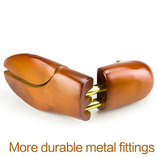 1 PairAdjustable Shoe Trees Solid Wood Men's Shoe Support Knob Shoe shaping Women's Shoe's Care Stretcher Shaper