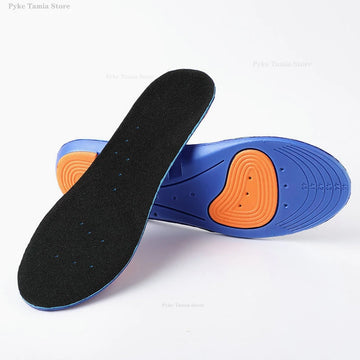 Thickened Insoles Breathable Shock-absorbing Sports Insoles Man Women Comfortable Running Shoes Pads Wear Resistant Foot Cushion