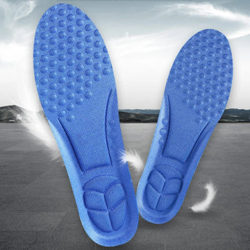 New Memory Foam Insoles For Shoes Sole Deodorant Breathable Cushion Running Insoles For Feet Man Women Orthopedic Insoles