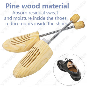 2PCS Wooden Shoe Trees Men Woman internal support Shoes Tree Anti Deformation Shoes Stretcher Shaping Anti Wrinkle Shoe Lasts