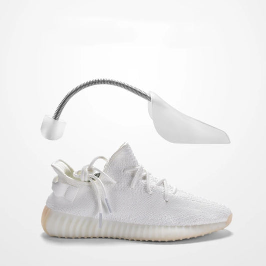 1 Pair Practical Plastic Adjustable Length Durable Black Women Men 2-Way Shoes Stretcher Tree Shaper Shoe Stretcher Holder