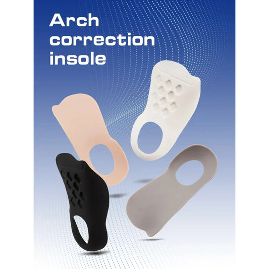 Flat Foot O-Shaped Legs Insole for Shoes Correction Arch Support Plantar Fasciitis Orthopedic Insoles Men/Women Foot Care Insert