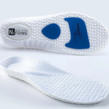 Sport Insoles for Shoes Sole Shock Absorption Cushion Running Insoles Deodorant Breathable For Feet Man Women Massage Care Pads
