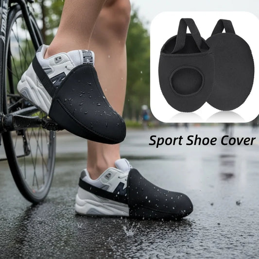 Winter Cycling Shoe Covers Waterproof Windproof Half Palm Toe Protector MTB Road Bike Overshoe Warm Anti Slip Riding Accessories