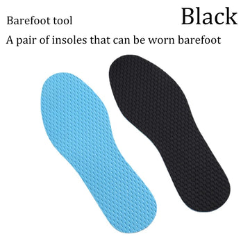 Latex Insoles Soft Sweat Absorb Deodorization Breathable Sport Shoe Pads High Elastic Barefoot Thin Insert Cushion for Women Men