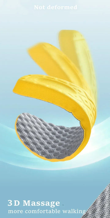 Sneakers Orthopedic Arch Insoles for Shoes Flat Foot Memory Foam Insole Plantar Fasciitis Template Shoe Pads Inserts Women Man