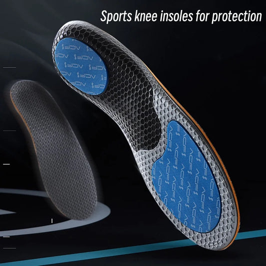 Sports Orthopedic Insoles Anti-buffering 90% Cartilage ACF Breathable Flat Foot Arch Support Correction Shock Absorption Insoles
