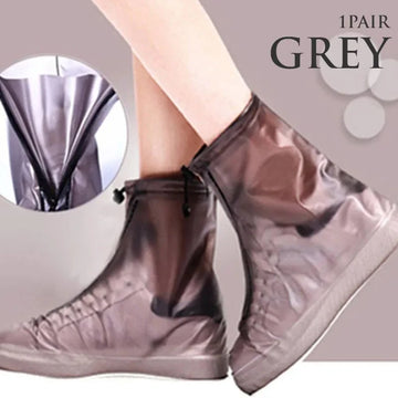 1 Pair Waterproof Shoe Thickening Covers Rain Snow Boot Women Men PVC Outdoor Rainy Reusable Quality Non-slip Shoe Cover