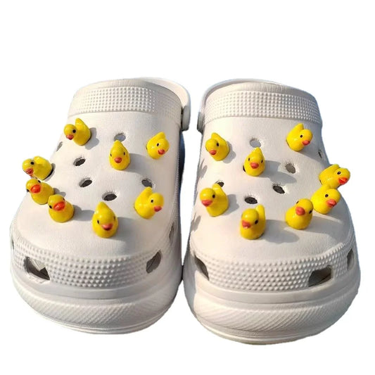 New Hot Selling DIY Shoes Charms for Cute Duck shoe Charms Designer Quality Garden Shoe Decoration Girl Gift