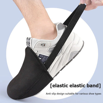 Winter Cycling Shoe Covers Waterproof Windproof Half Palm Toe Protector MTB Road Bike Overshoe Warm Anti Slip Riding Accessories