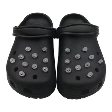 Hole Shoe Charms for DIY Nightglow mini elf detachable shoe buckle cute cartoon for Shoe Charm Accessories Kids Party Girls Gift